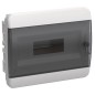 Корпус пластиковый ЩРВ-П-12 IP41 черн. прозр. дверь TEKFOR IEK TF5-KP12-V-12-41-K01-K03
