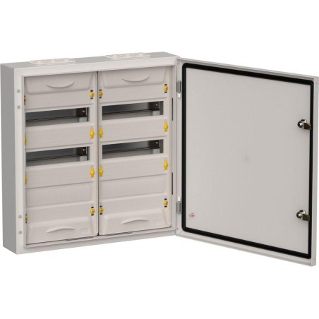 Корпус металлический ЩРн-72 (2х36) 585х570х140 IP54 сер. TITAN 5 IEK TI5-50-N-2X036-54-7035