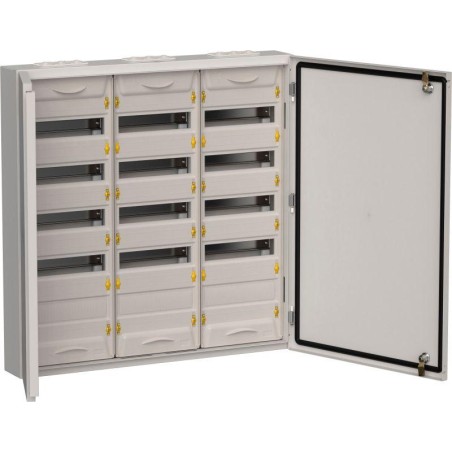 Корпус металлический ЩРн-180 (3х60) 835х830х140 IP54 сер. TITAN 5 IEK TI5-50-N-3X060-54-7035