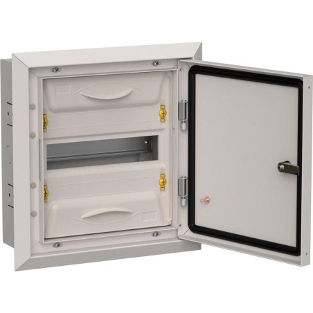 Корпус металлический ЩРв-12 (1х12) 380х365х130 IP31 сер. TITAN 5 IEK TI5-50-V-012-31-7035