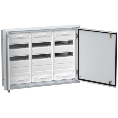 Корпус металлический ЩРв-108 (3х36) 630х885х130 IP31 бел. TITAN 5 IEK TI5-50-V-3X036-31