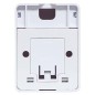 Корпус розетки настенной на 1 модуль Keystone со шторкой и маркером бел. TERACOM PRO EKF TRP-EBOX-1KSTN-WH