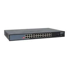Коммутатор неуправляемый промышленный U-2GX/SFP-24GTP-R 2 порта 1000Base-X SFP 24 порта 10/100/1000Base-T(X) RJ45 c PoE монтаж в