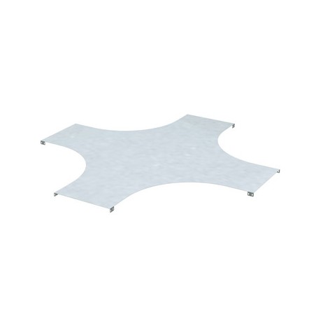 Крышка для ответвителя X-образ. горизонт. осн. 400 R-660 гор. цинк DKC UKX604HDZ