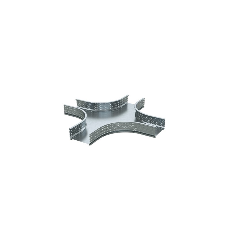 Ответвитель для лотка Х-образ. горизонт. 150х300 R-660 гор. цинк DKC USX653HDZ
