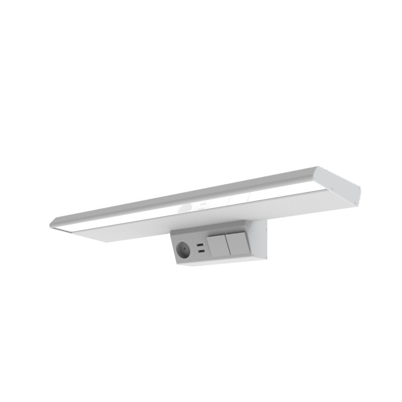 Светильник светодиодный Fonix 23Вт 4000К CRI90 605мм прикроватный медицинский с USB 3 выключателями и розеткой VARTON V1-C0-0059 Светильник светодиодный Fonix 23Вт 4000К CRI90 605мм прикроватный медицинский с USB 3 выключателями и розеткой VARTON V1-C0-0059