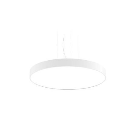 Светильник светодиодный COSMO 1200х115 190Вт 3000К подвесной с опаловым рассеив. RAL9003 бел. муар диммер DALI VARTON V1-R0-0050