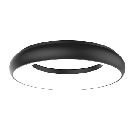 Светильник светодиодный NIMBUS 400х68 35Вт 3000К IP40 подвесной накладной с опаловым рассеив. черн. VARTON V1-R0-90465-05000-400