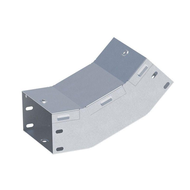 Угол для лотка вертикальный внутр. 45град. 50х150 INOX EKF vi4550150-INOX