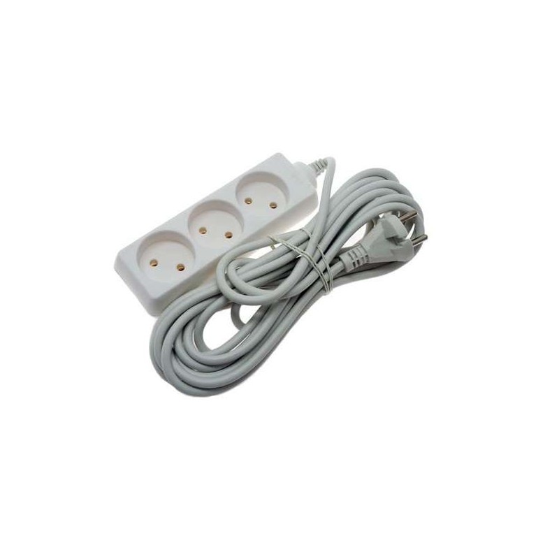 Удлинитель 3х5м без заземл. 10А IP20 Standart S-CD3-5 Uniel 02860 Удлинитель 3х5м без заземл. 10А IP20 Standart S-CD3-5 Uniel 02860