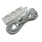 Удлинитель 3х5м без заземл. 10А IP20 Standart S-CD3-5 Uniel 02860 Удлинитель 3х5м без заземл. 10А IP20 Standart S-CD3-5 Uniel 02860