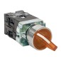 Переключатель BD33 3P с желт. подсветкой 24В NO PROxima EKF xb2-bk33-y-24 Переключатель BD33 3P с желт. подсветкой 24В NO PROxima EKF xb2-bk33-y-24