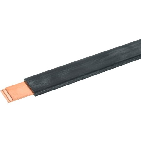 Шина медная гибкая изолированная ШМГ 10x(20x1мм) L2000 IEK YBF10-10-020-01