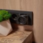 Разветвитель 3-м 6А IP20 220В биметал. черн. Rexant 11-1064-1 Разветвитель 3-м 6А IP20 220В биметал. черн. Rexant 11-1064-1
