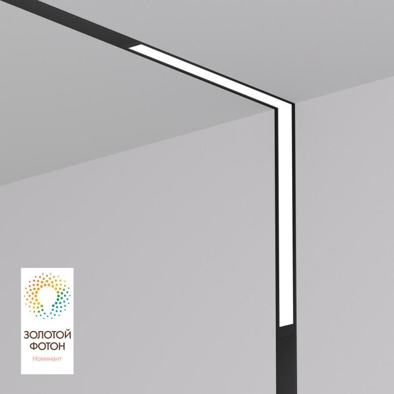 Светильник угловой трековый SMART LINEAR со светодиодом L312х312 220В 18Вт 3000К-6000К IP20 черн. алюм. DENKIRS DK8015-BK