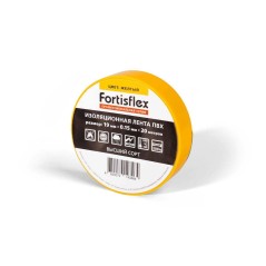 Изолента ПВХ 19х0.15х20 черн. Fortisflex 71236