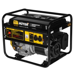 Бензогенератор DY6500L 1ф 5000Вт ручной стартер HUTER 64/1/6