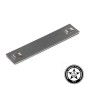 Бирка маркировочная стальная МБС (304) 89х19 (уп.100шт) Fortisflex 71879