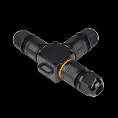 Коннектор кабельный PCC-T3-F 3х2.5 24А IP68 JazzWay 5053502