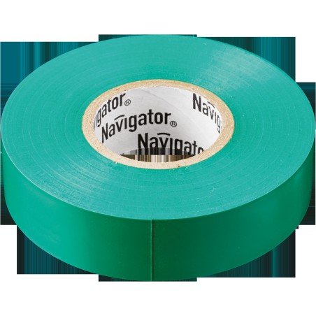 Изолента ПВХ 15мм (рул.20м) зел. NIT-B15-20/G Navigator 71106