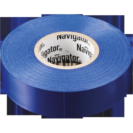 Изолента ПВХ 15мм (рул.20м) син. NIT-B15-20/B Navigator 71107