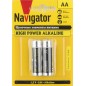 Элемент питания алкалиновый AA/LR6 94 752 NBT-NE-LR6-BP2 (блист.2шт) Navigator 94752 Элемент питания алкалиновый AA/LR6 94 752 NBT-NE-LR6-BP2 (блист.2шт) Navigator 94752