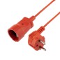 Удлинитель-шнур 1х30м без заземл. 6А IP20 1.3кВт ПВС 2х0.75 оранж. PROCONNECT 11-7107