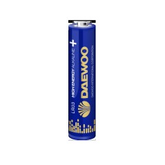 Элемент питания алкалиновый AAA/LR03 1.5В High Energy Alkaline 2021 BL-4 (уп.4шт) DAEWOO 5030381