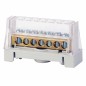 Колодка клеммная поликарбонат 11х5.3мм 1p сер. DKC 5011F Колодка клеммная поликарбонат 11х5.3мм 1p сер. DKC 5011F
