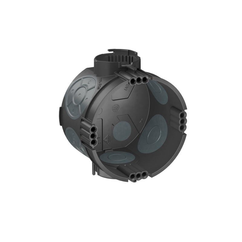 Коробка монтажная для сплошных стен с мембранными вводами UG 46-L d60мм H46мм OBO 2003706 Коробка монтажная для сплошных стен с мембранными вводами UG 46-L d60мм H46мм OBO 2003706