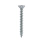 Саморез оконный острый 4.1х35 бел. цинк (уп.500шт) Kranz KR-01-3721-004