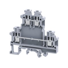 Клемма двухярусная винтовая OptiClip CDL-4-2L-I сер. КЭАЗ 289803