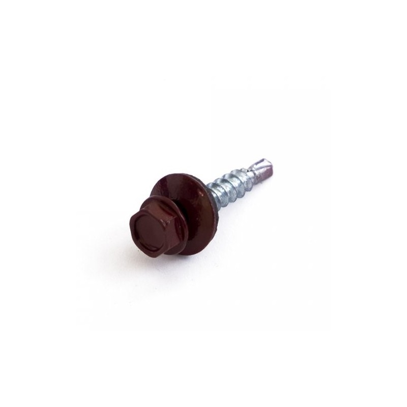 Саморез кровельный 4.8х35 RAL 3005 красн. (уп.10шт) Промрукав PR08.9416 Саморез кровельный 4.8х35 RAL 3005 красн. (уп.10шт) Промрукав PR08.9416
