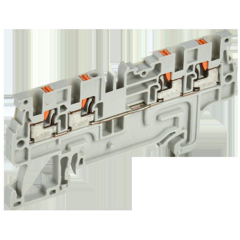 Колодка клеммная CP-MC 4 вывода 1.5кв.мм сер. IEK YCT22-00-4-K03-001 Колодка клеммная CP-MC 4 вывода 1.5кв.мм сер. IEK YCT22-00-4-K03-001