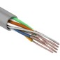 Кабель витая пара U/UTP кат.5E 4х2х24AWG медь МЖ сер. (305м) Rexant 01-0044