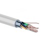 Кабель витая пара F/UTP кат.5 4х2х26AWG омедненный алюм. сер. (уп.305м) LIGHT PROCONNECT 01-0148-3