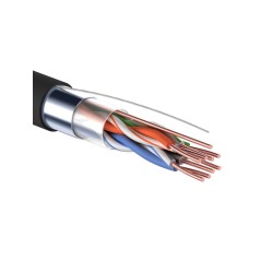 Кабель витая пара F/UTP кат.5E 4х2х24AWG медь наружн. прокл. черн. (м) PROCONNECT 01-0154