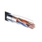 Кабель витая пара F/UTP кат.5E 4х2х24AWG медь наружн. прокл. черн. (м) PROCONNECT 01-0154