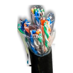 Кабель витая пара UTP кат.5E 16х2хAWG24 solid Cu PE Out Standard (м) SUPRLAN 01-0508-1