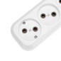 Удлинитель 3 гнезда 3м 2х0.75кв.мм б/з бел. PROCONNECT 13-4206 Удлинитель 3 гнезда 3м 2х0.75кв.мм б/з бел. PROCONNECT 13-4206