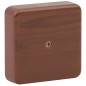Коробка распаячная 100х100х30 (без клеммы) дуб IP40 Эра Б0031183 Коробка распаячная 100х100х30 (без клеммы) дуб IP40 Эра Б0031183