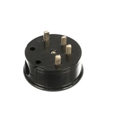 Разъем РШ-ВШ 32А 380В 3Р+РЕ кругл. черн. UNIVersal 1233