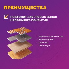 Комплект "Теплый пол" (мат) OKE-525-3.50 OneKeyElectro 2284477