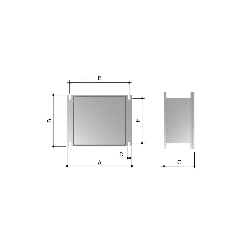 Коробка ответвительная 128х103х55мм IP66 RAL9006 окрашен. алюм. DKC 65301 Коробка ответвительная 128х103х55мм IP66 RAL9006 окрашен. алюм. DKC 65301