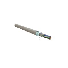 Кабель витая пара экранир. F/UTP кат.5E 4 пары (0.50мм) ОЖ внутр. PVC нг(А)-LS WR-FTP-4P-C5E-PVC-GY сер. (уп.305м) WRLine 505751