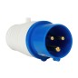 Вилка кабельная 013 16А 220AC 2P+PE 6ч IP44 КЭАЗ 222735 Вилка кабельная 013 16А 220AC 2P+PE 6ч IP44 КЭАЗ 222735
