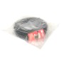 Кабель нагревательный саморег. DSE-17P 17Вт/м (уп.50м) EKF DSE-17P-50