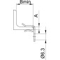 Крепеж для троса к балке 1.5-4мм горизонт. монтаж. DKC CM611003