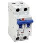 Выключатель автоматический модульный 2п C 40А 6кА OptiDin BM63-2C40-ОМ4-РЕГ КЭАЗ 233851