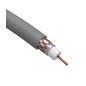 Кабель коаксиальный RG-6U 75 Ом Cu/(оплетка Cu 64%) нг(А)HF сер. (уп.100м) ЭРА Б0044606
